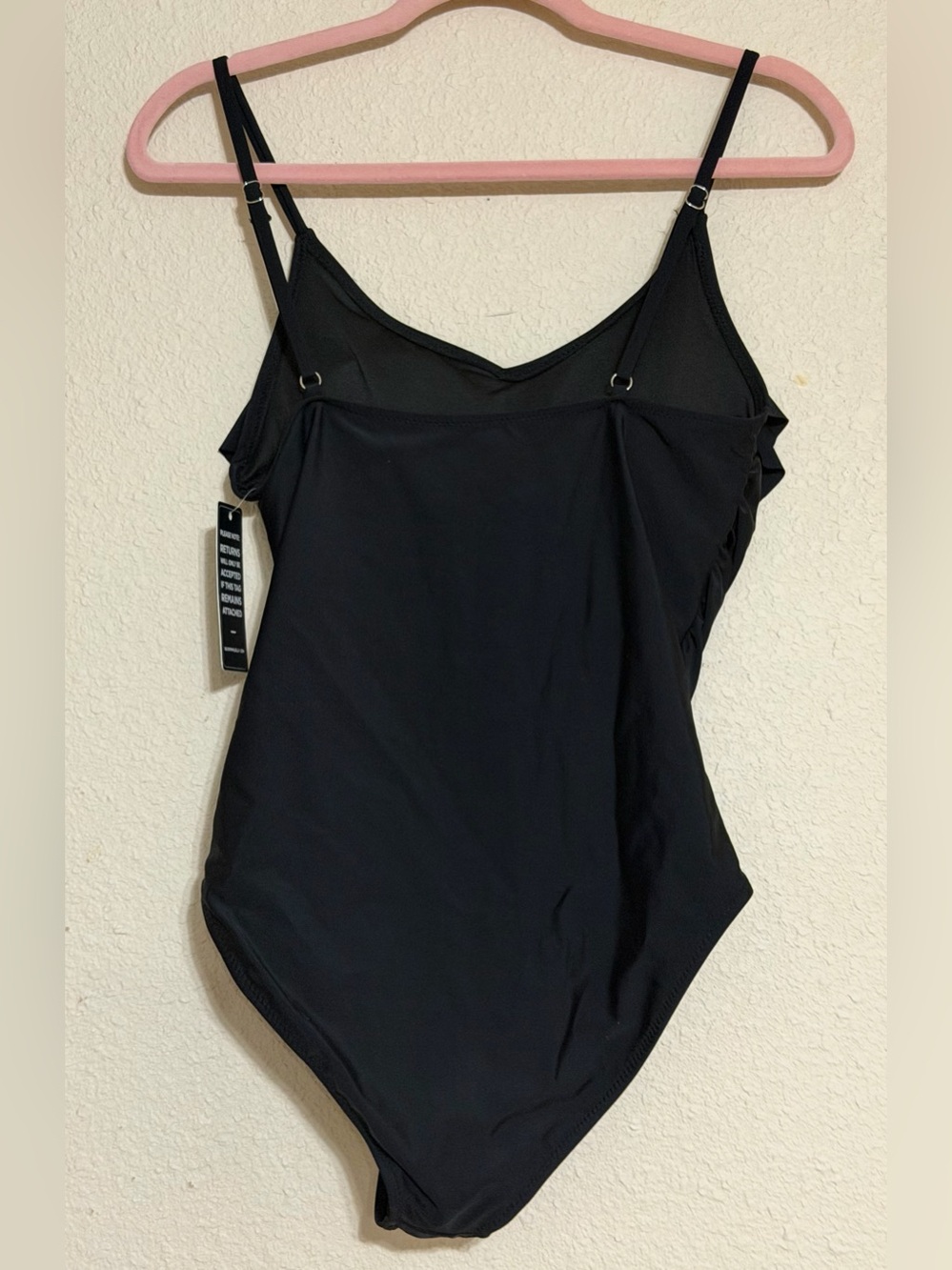 Women's One Piece Swimsuit Tummy Control Modest Cute Slimming Flattering Ruffle - Picture 5 of 12